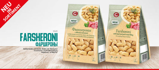 Unsere leckeren “Farsheroni”