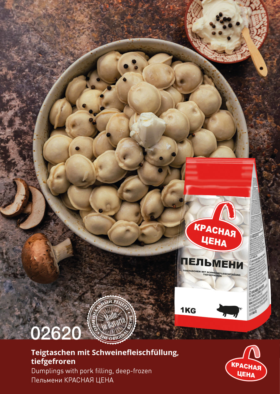 Pelmeni Krasnaja Zena 1000g