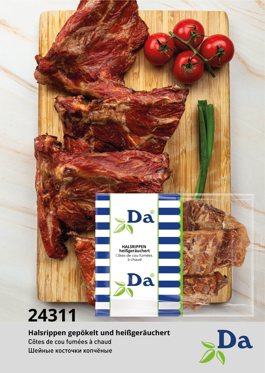 Halsrippen heißgeräuchert DA, ca. 1,2kg