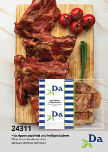 Halsrippen heißgeräuchert DA, ca. 1,2kg