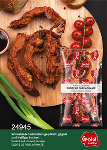 Codite de porc afumate, ca. 420g