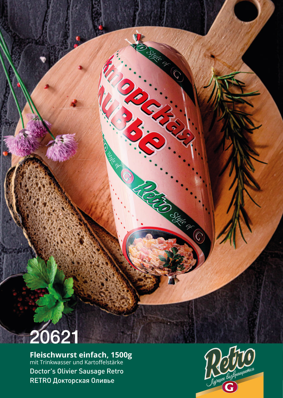 RETRO Doktorskaja Olivje, 1500g