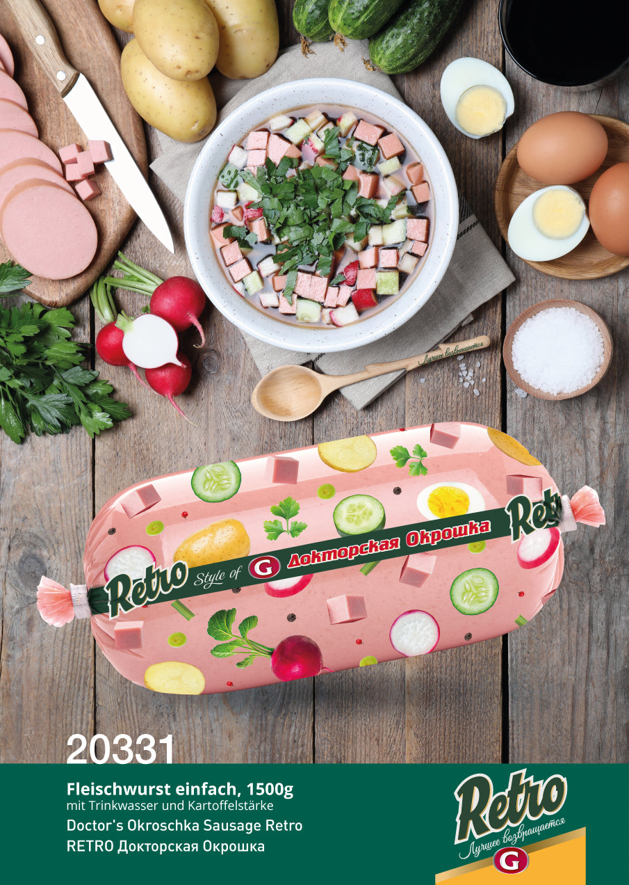 RETRO Doktorskaja Okroschka, 1500g