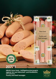 Halal Dana Sosis, 600g