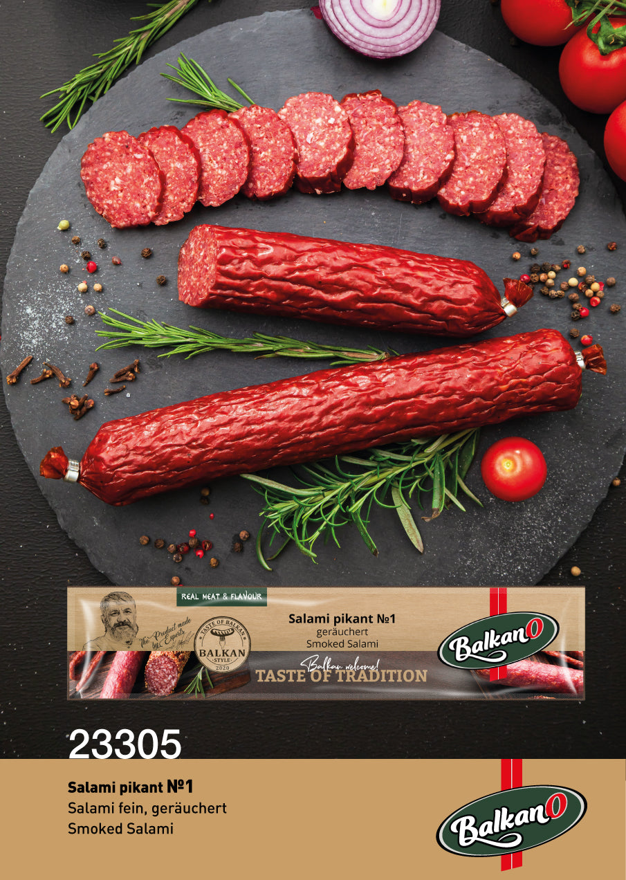 Salami pikant, geräuchert N1, 210g