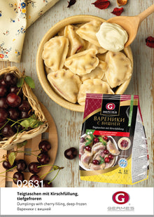 Wareniki s wischnej, 450g