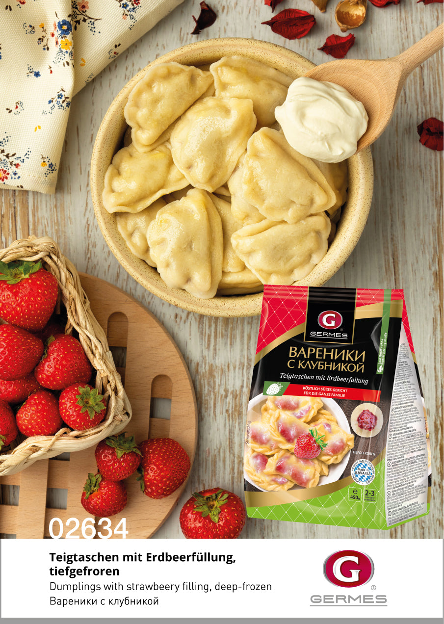 Wareniki s klubnikoj, 450g