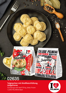 I Love Pelmeni Beef 1,0kg