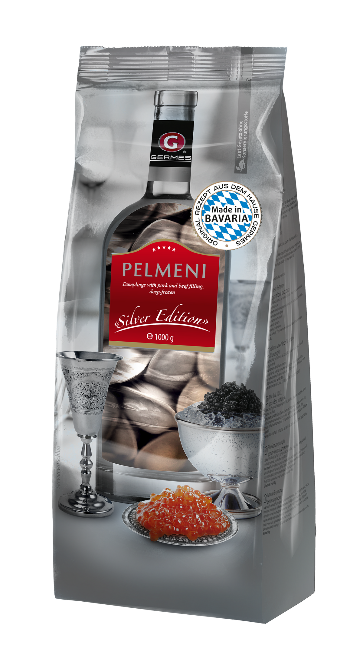 Pelmeni pod wodotschku "Na troich" 1,0kg
