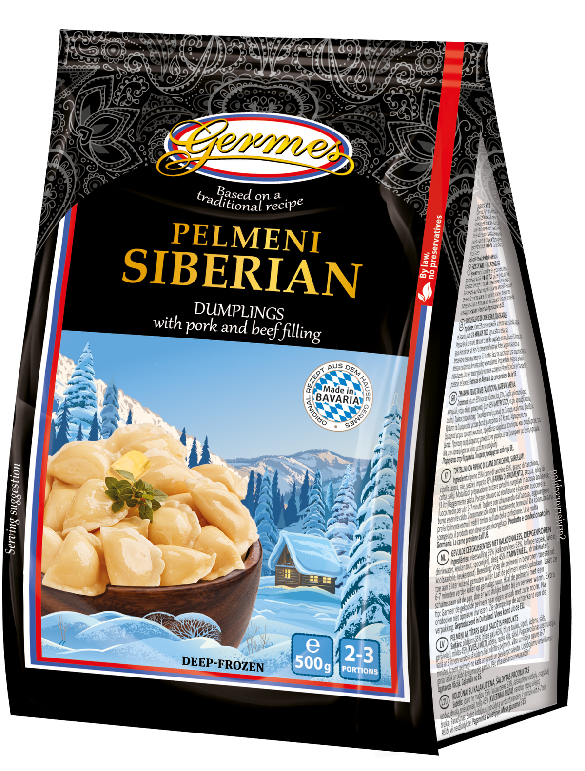 Pelmeni Sibirskie, 500g