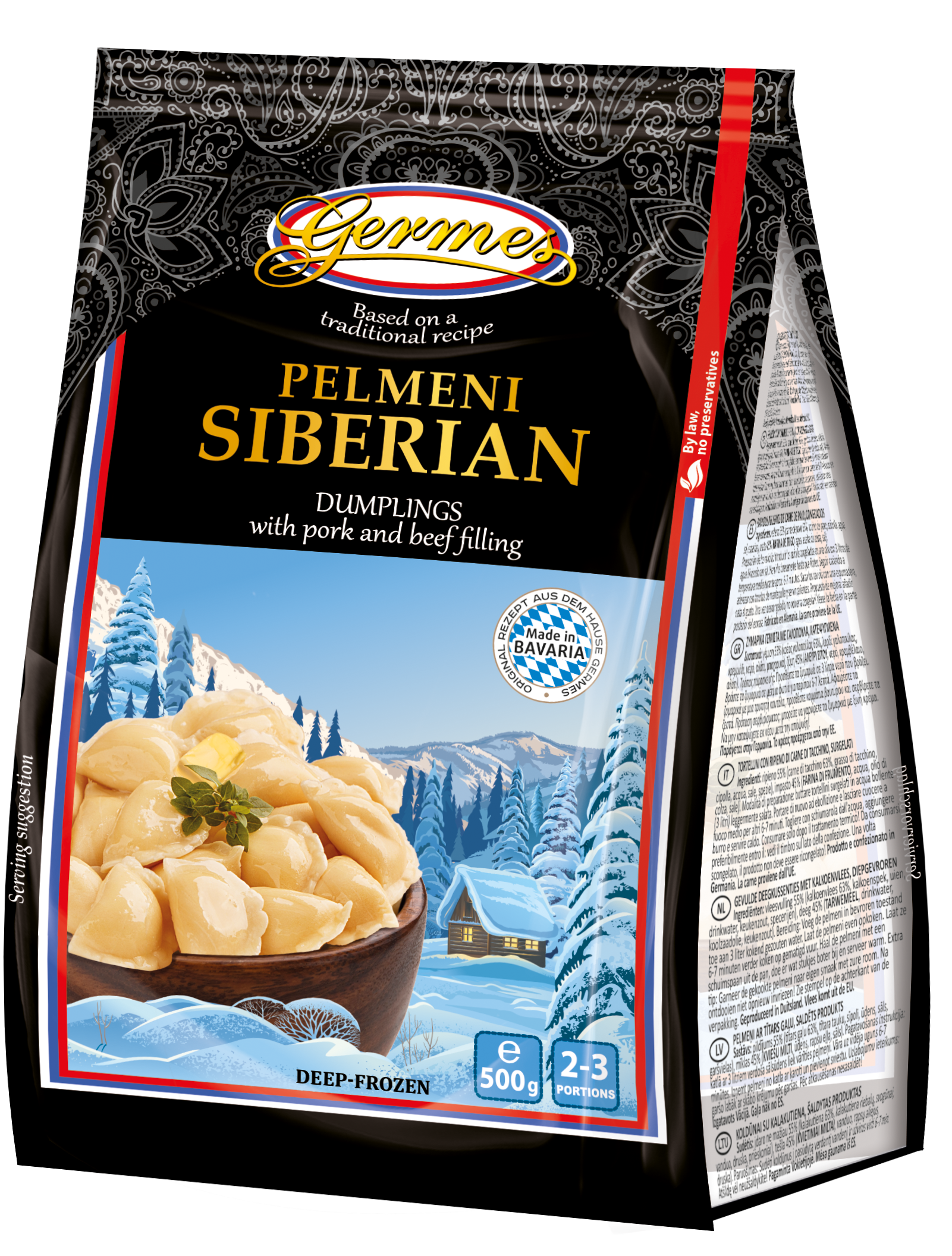 Pelmeni Sibirskie, 500g