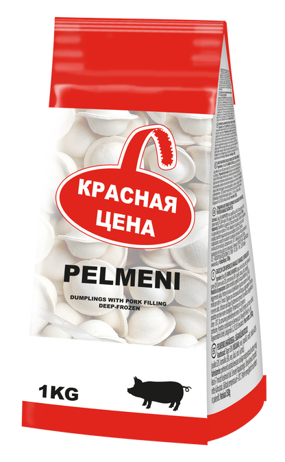 Pelmeni Krasnaja Zena 1000g