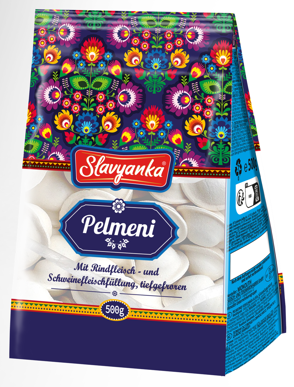 Pelmeni Slavyanka; 500g