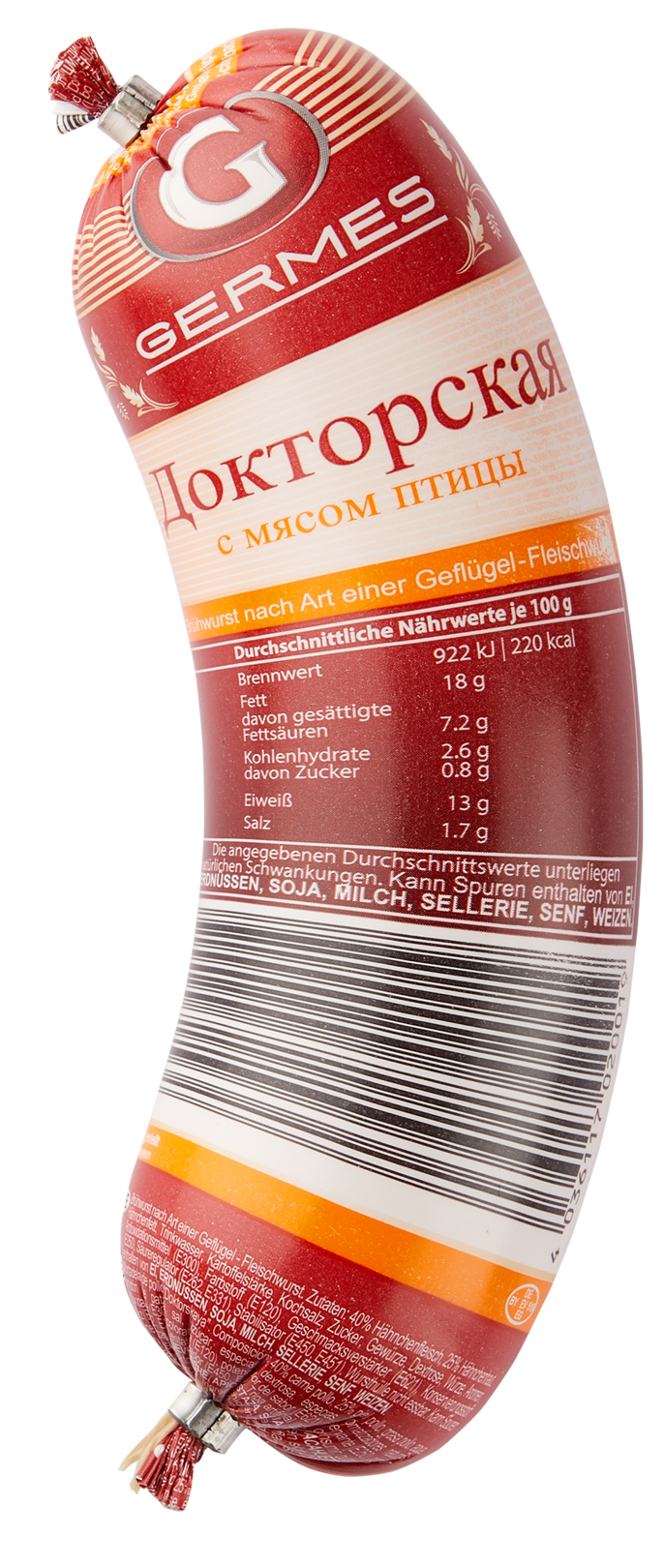 Doktorskaja s mjasom ptizy, 400g