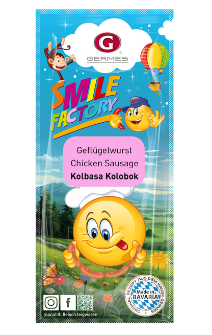 Geflügelbrühwurst "Smile Factory", 180g