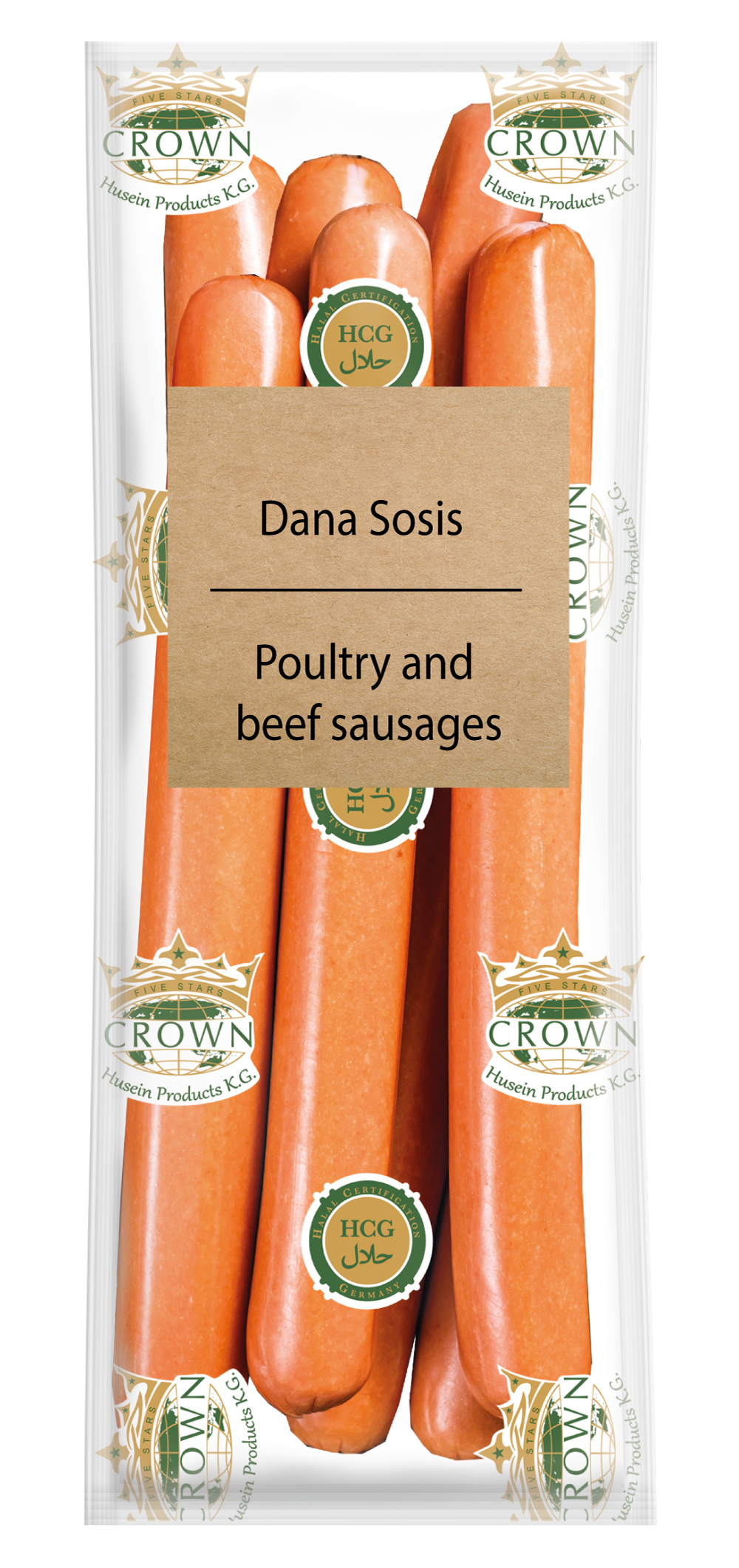 Halal Dana Sosis, 600g