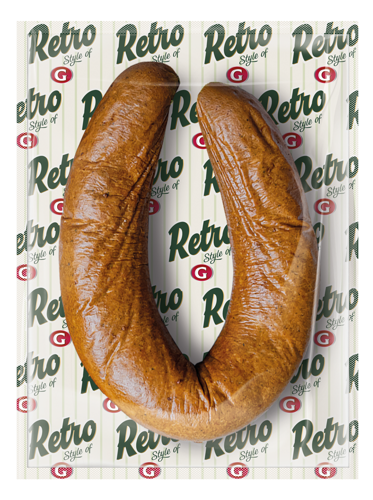 Retro Leberwurst geräuchert, 180g