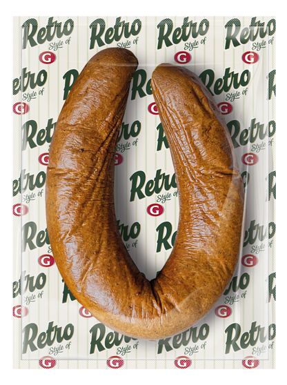 Retro Leberwurst geräuchert, 180g