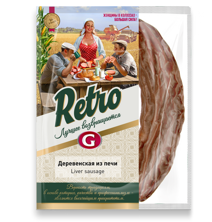 RETRO Derevenskaja iz pechi, 400g