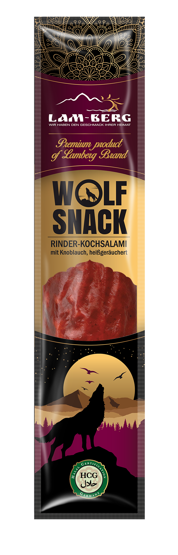 Halal Wolf Snack, 450g