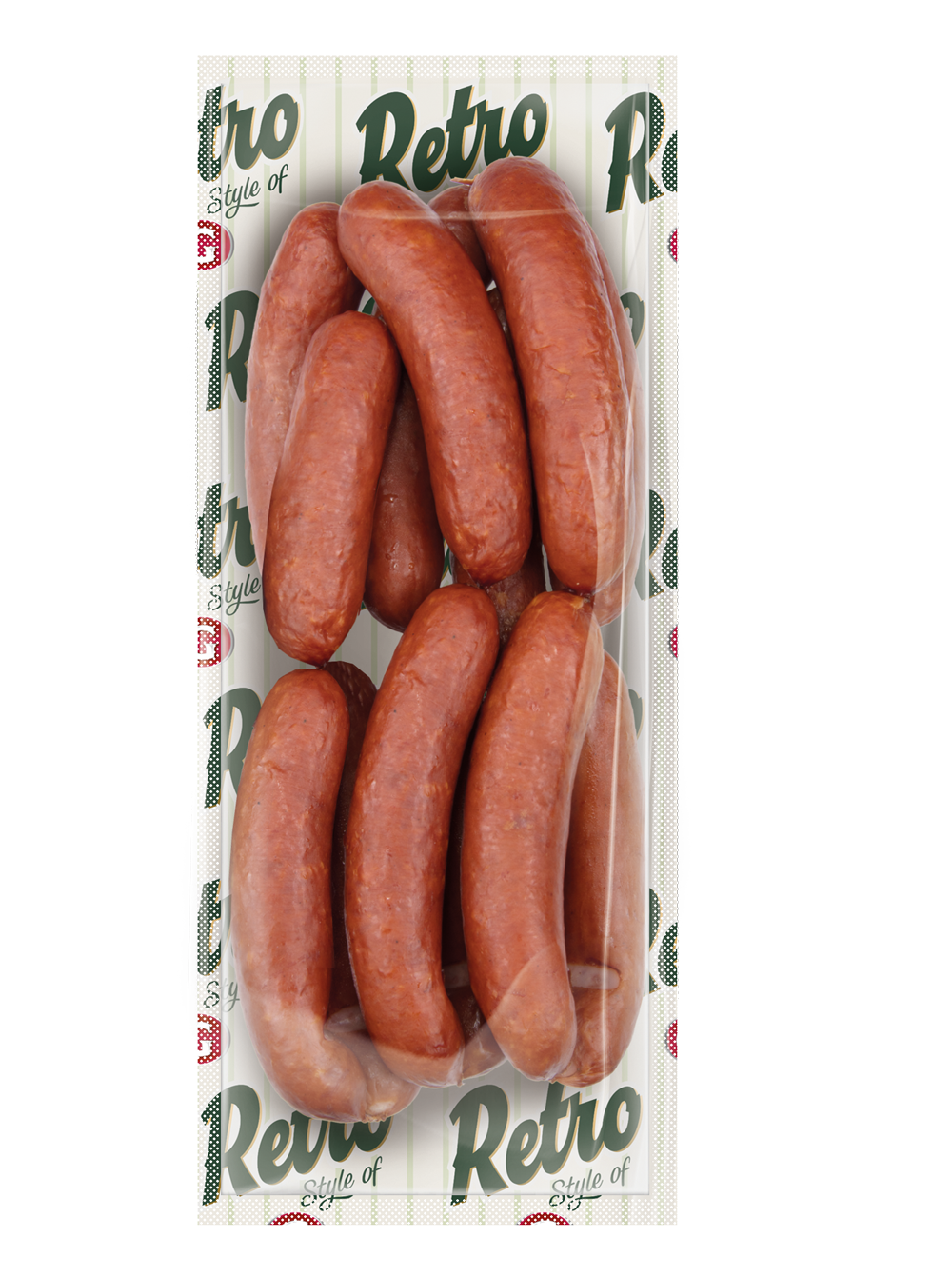 Retro Cabanossi, heißgegart und geräuchert, 250g