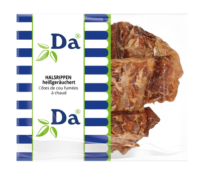 Halsrippen heißgeräuchert DA, ca. 1,2kg