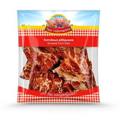 Schweinerippen heißgeräuchert, ca. 1,1kg
