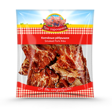 Schweinerippen heißgeräuchert, ca. 1,1kg