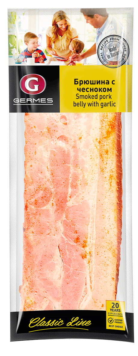 Brjuschina s tschesnokom, 250g