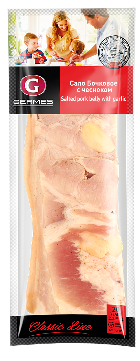 Salo Botschkowoe s tschesnokom, ca. 350g