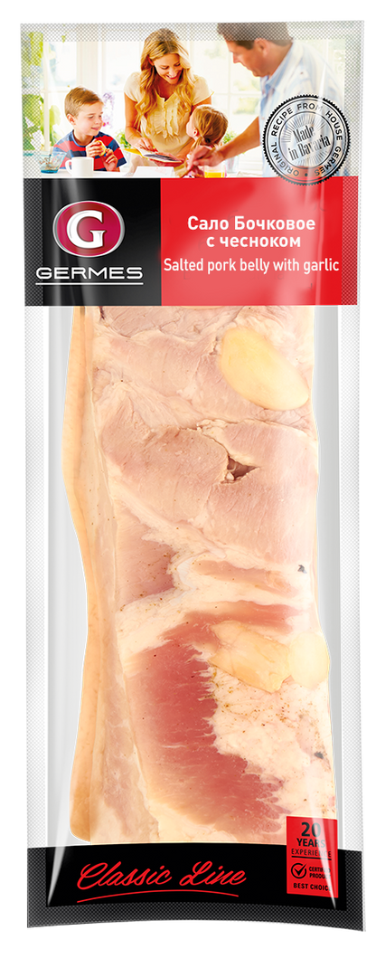 Salo Botschkowoe s tschesnokom, ca. 350g